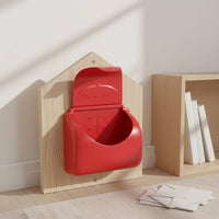 Childrens Plastic Mailbox Kids Playhouse Letterbox Sturdy for Young Children