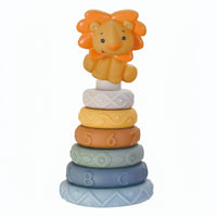 Soft Stacking Cube Set Early Learning Stacking Toy Squeezable Number Cube Toy for Infants, Preschool