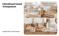 Educational Wind Chime Included Mallet Educational Music Toy Stepped Design