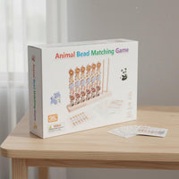 Wooden Creature Stacker Educational Counting Game Safe Materials for Preschool