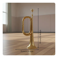 Charge Trumpet Easy to Play Brass Bugle Bright Sound for Students, Children