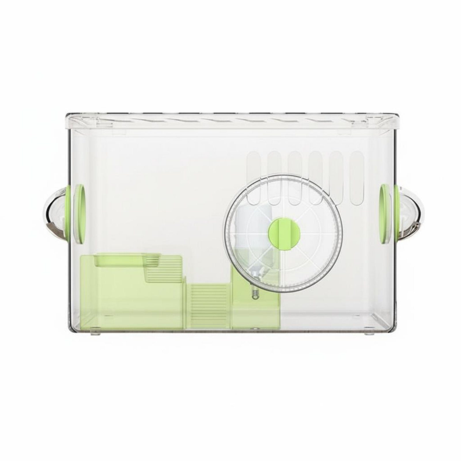 Transparent Hamster Enclosure Easy to Clean Clear Acrylic Hamster Enclosure