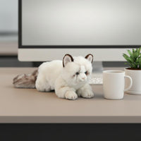 Realistic Feline Stuffed Creature Lifelike Realistic Feline Stuffed Decorative