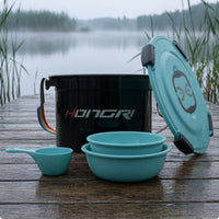 Fishing Container Cylindrical Prep Container Plastic