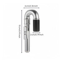 Curved Flute Headjoint Easy to Play Woodwind Accessory for Kids