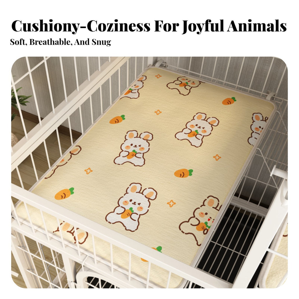 Woven enclosure Liner throughout the year Pet Mat Breathable for Indoors, Playpen