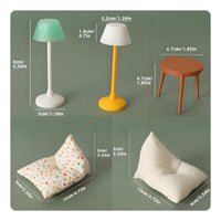 1:12 Scale Dollhouse Furniture Realistic 1:12 Scale Sofa Set