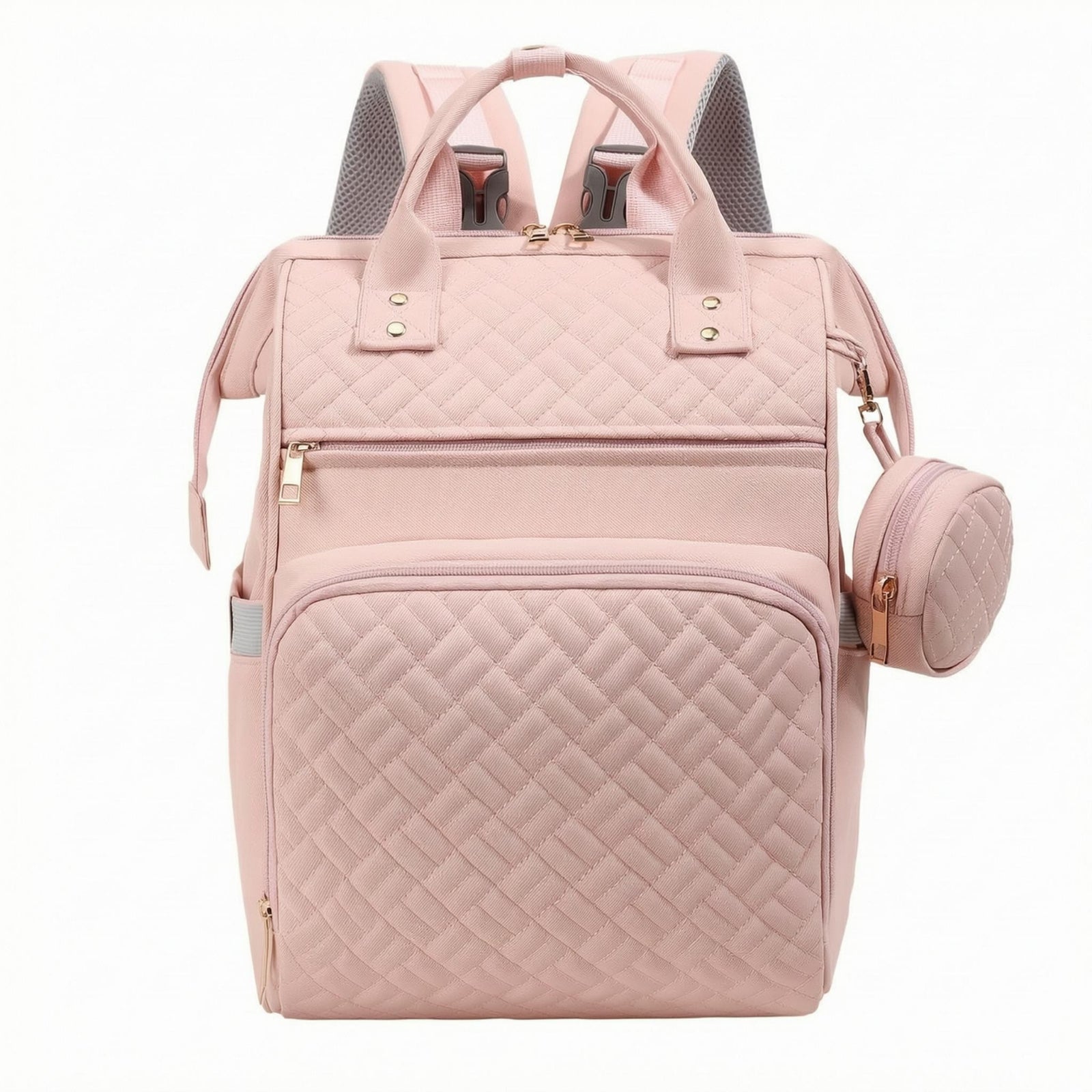 Mommy Diaper Bag Backpack Diamond Pattern for Everyday Use, Moms
