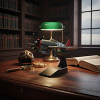 WW2 Classic Fighter Model High Detailed Historic Warplane Model Realistic Proportions Alloy Plane Reproduction for Collection Cabinet