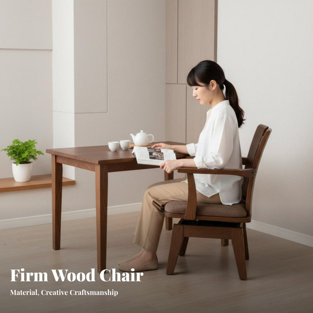 With Armrests Spindle spine pivot Armchair Vintage-vintage-design & aesthetic Design Upholstered pivot Chair Sturdy Construction Indoor Furniture Multi-Use for residents, Adults, Office Workers, Dining Room, Restaurant, Bedroom, Nursery