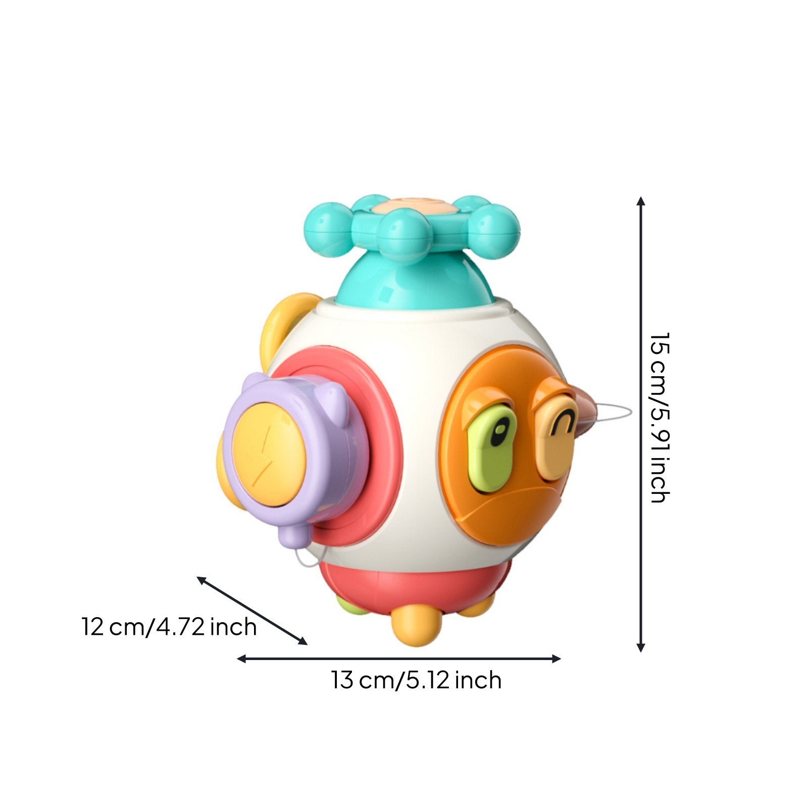 Baby Busy Ball Early Learning Infant Activity Ball for Infants, Young Children