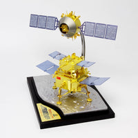 Spacecraft Model with Stand Alloy for Space Enthusiasts