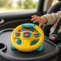 Simulation Steering Wheel Screen-Non-Screen Play Interactive Car Steering Wheel