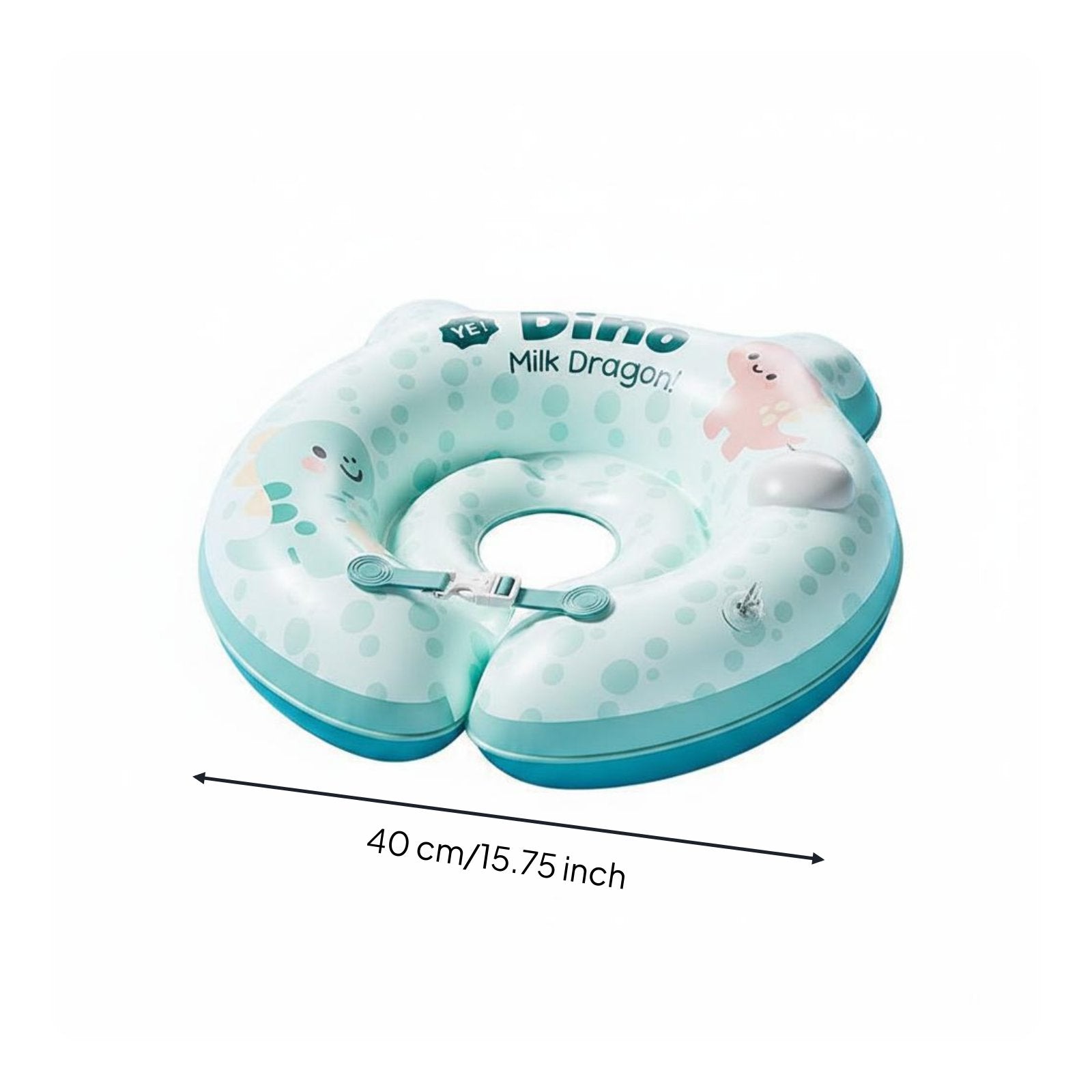Infant Bath PVC Newborn Swimming Collar Leak-Resistant