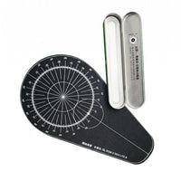 Pool Aiming Board Aim Angle Grid Cue-Ball Practice Board Concentric Rings Pool Cue Aiming Aid