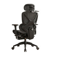 Ergonomic Office Chair Adjustable Headrest Ergonomic Mesh Chair Padded Armrests