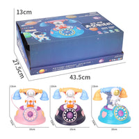 Story Phone Toy Interactive Toy Telephone Music and Sounds for Preschool