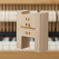 Black White Key Depth Gauge Acrylic Scale Blocks for Music Studio