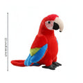 Parrot Stuffed Creature Cute Realistic Bird Stuffed Toy Soft