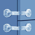 Toddler Guard Lock, Infant protected Cabinet Latch, Prevents Opening, Easy Installation, Multi-Purpose Drawer Lock