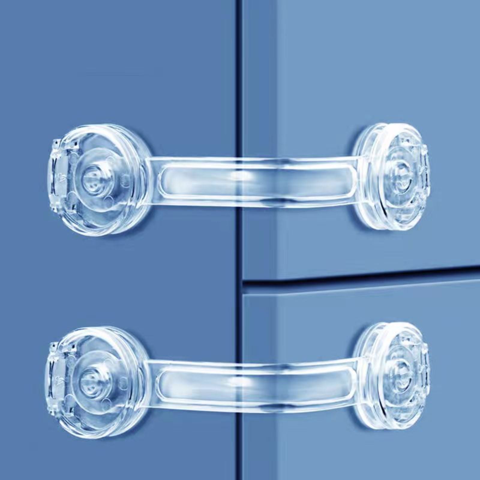 Toddler Guard Lock, Infant protected Cabinet Latch, Prevents Opening, Easy Installation, Multi-Purpose Drawer Lock