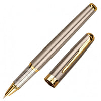 Steel Fountain Pen with Pocket Clip Writing Instrument Classic for Office, Women