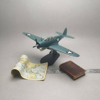 1/72 Scale Devastator Model Detailed WW2 Aviation Armament Warplane Model Pre-Assembled US Airplane Display Piece for History Buffs, Office