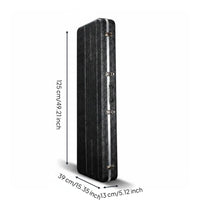 Electric Guitar Case Waterproof Electric Bass Guitar Case Humidity-resistantProof for, Air Travel