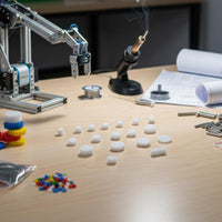 DIY Robot Parts Kit Multi-Specification Plastic Gear Assortment for Hobbyists