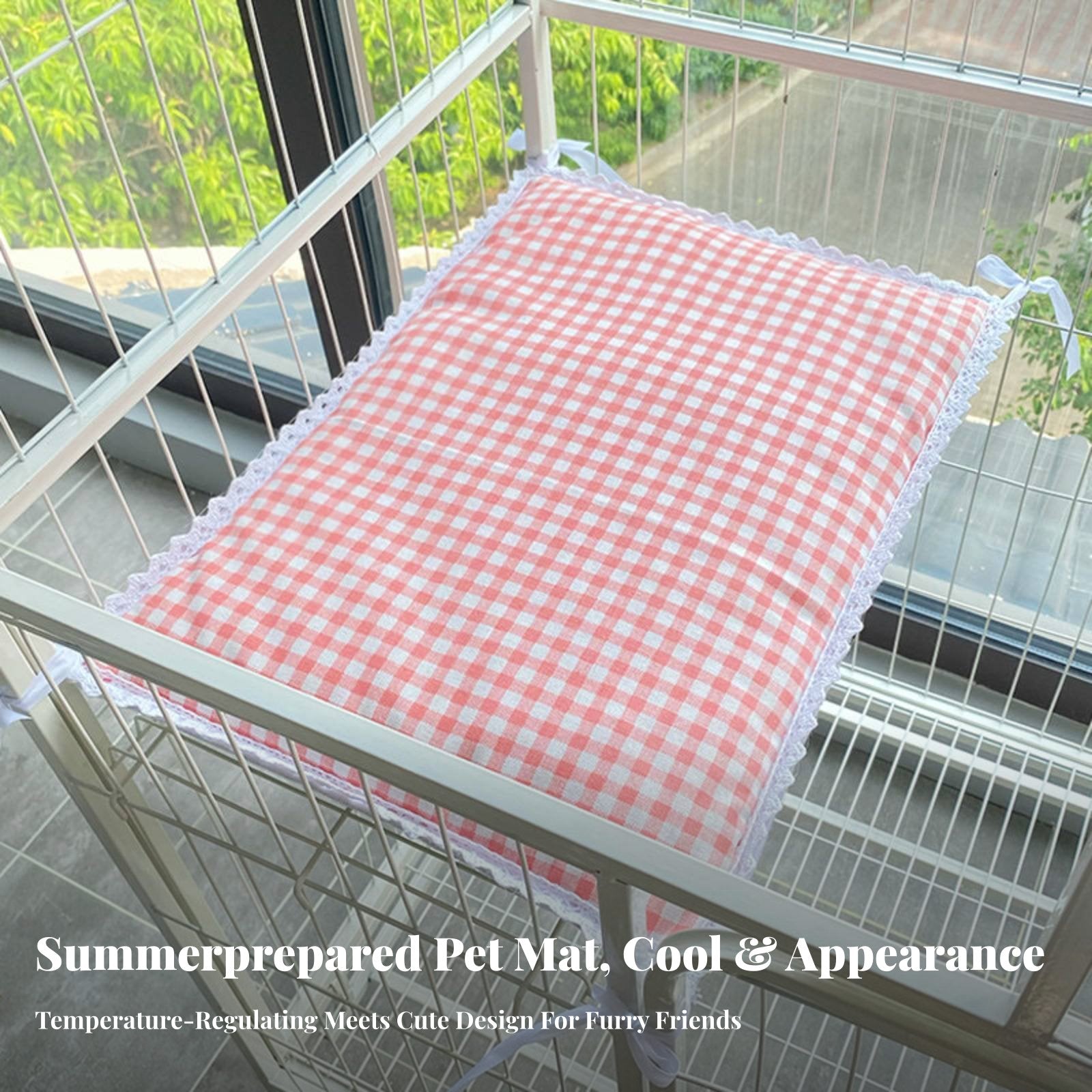 Woven Cooling Mat Breathable Woven Pet Mat resistant to wearResistant for Sofa