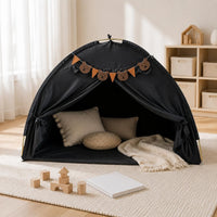 Indoor Sleeping Tent Spacious Princess Tent Cute Bear Decor for Bedside, Kids