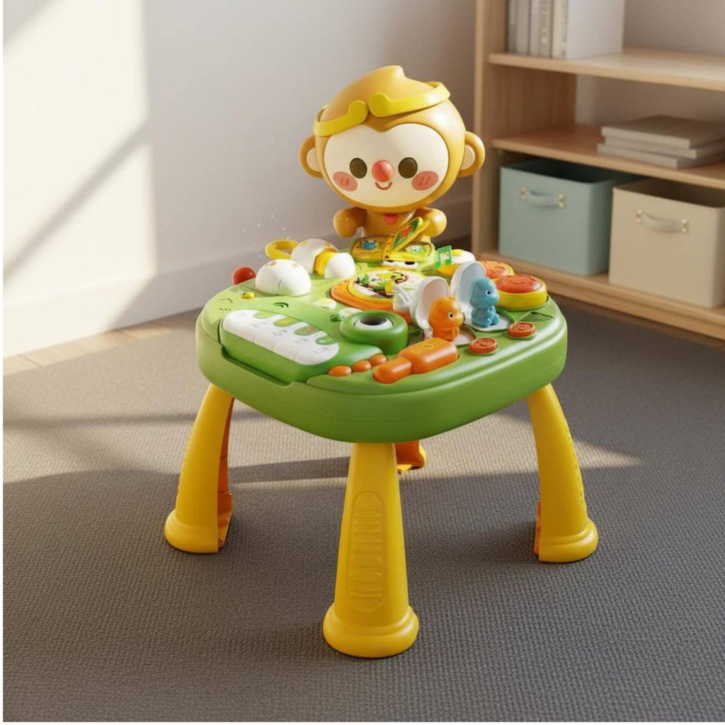 Musical Activity Table Busy Board Design Interactive Baby Music Station