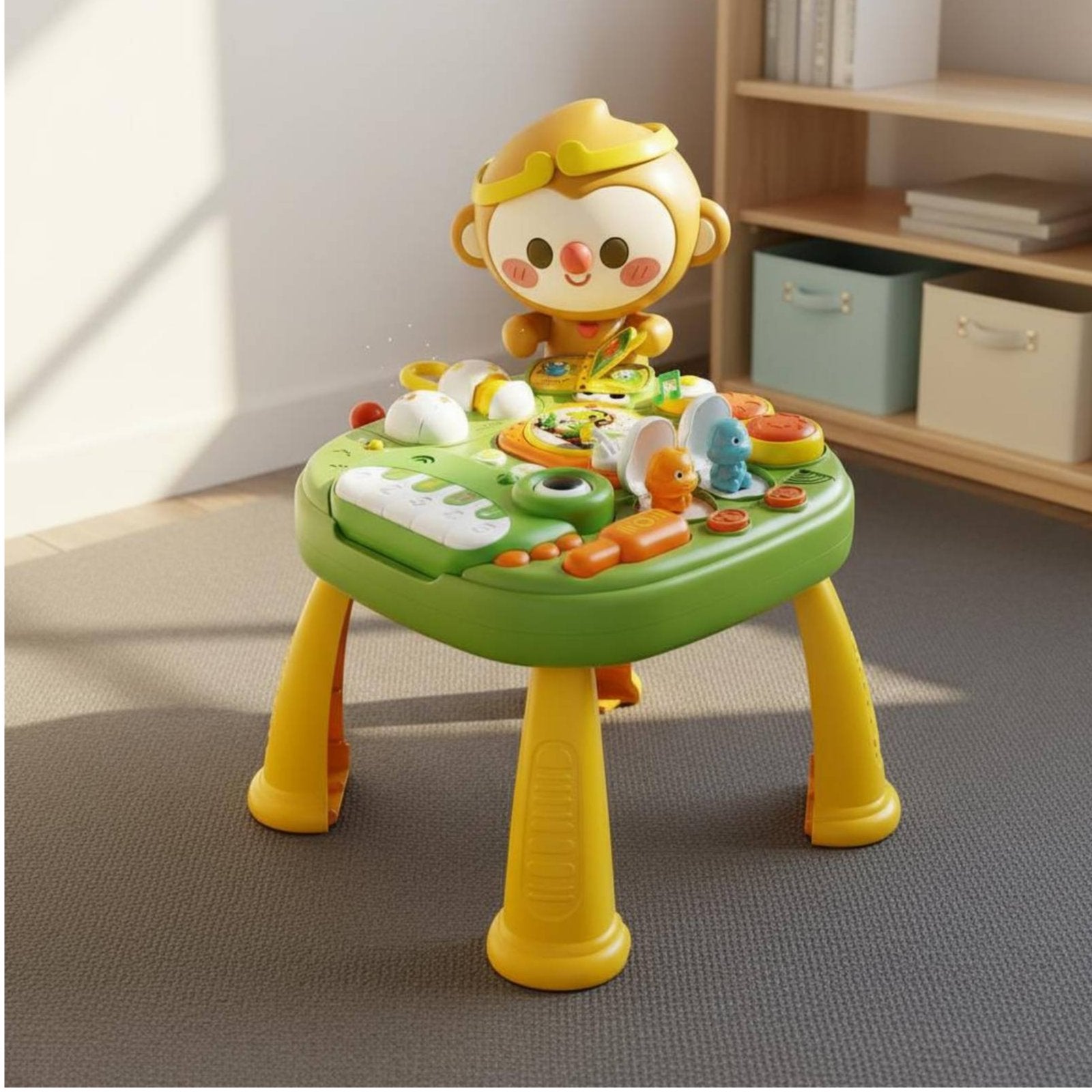 Musical Activity Table Busy Board Design Interactive Baby Music Station