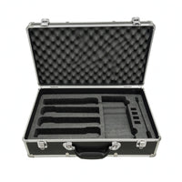 Aluminum Audio Device Case Sturdy Build Hard Audio Device Case Shock Resistant
