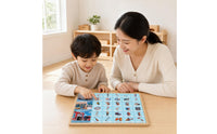 Matching Activity Board Illustrated Picture Word Activity Board