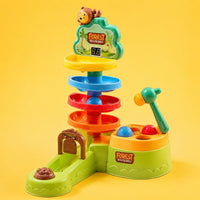 18 Pieces Children's Ball Path Toy Early Education for Children 3-6