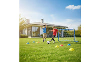 Kids Soccer Net Set Parent-Child Interaction Portable Football Net for Backyard