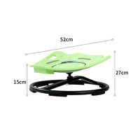 Spaceship Swivel Chair Rounded Edges Therapeutic Seat Circular Design