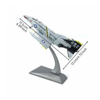 1:100 Scale Model Aircraft Highly Detailed Plane Detailed Copy Die-Cast Metal Collectible Decor for Hobbyists