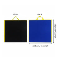 Double-Sided felts Board Large Play Area Standing Story Board Lightweight and Educational Toy for Teachers