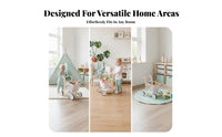 Open Lower Shelf Wooden Shopping Cart Imaginative Children's Play Plaything Wooden Shopping Cart Toy for Walking Exercise Children