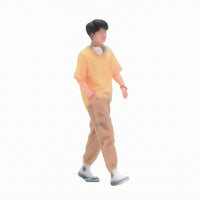 Miniature Boy Figurine 1/64 Scale Handmade Resin Figurine