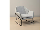 1/6 Scale Textile Armchair Artisan-Made Miniature Armchair Model European