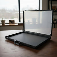 Graded Card Display Case Shielded Foam Interior Graded Card Case Portable Design for Collectors, Travel