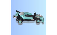Single-Seater Car Float Molded Cockpit Race Car Pool Inflatable Printed Graphics Aquatic Fun Item
