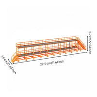 Double-Deck Rail Maintenance Platform Detailed Miniature for Display Model