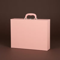 Mahjong Box Sturdy Construction Mahjong Tile Storage Case Spacious Interior PU Leather Game Box for Travel