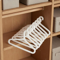 10 Pieces Miniature Clothes Hangers Handmade for Hobbyists