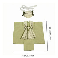 1/6 Scale Kimono Doll Outfit Wide Sleeves 1/6 Scale Figure Clothes Floral Print