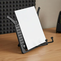 Desktop Music Stand Adjustable Angle Tabletop Recipe Holder Ergonomic Design